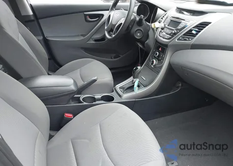 2016 Hyundai Elantra Se from USA, damaged, VIN 5NPDH4AE1GH742724